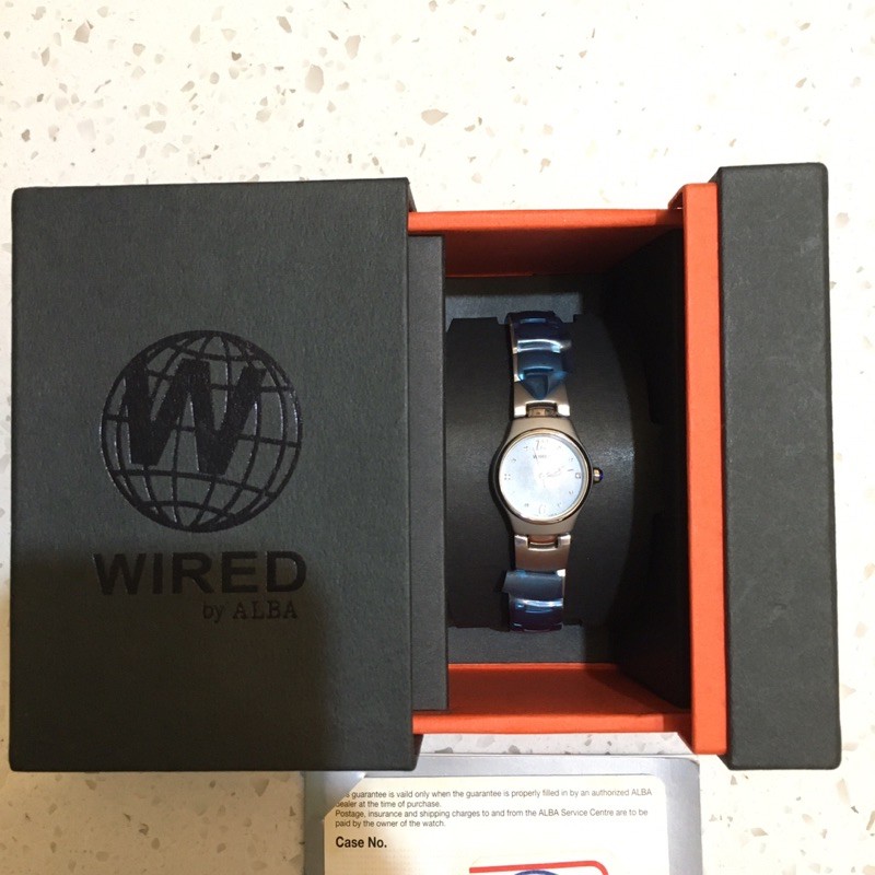 不用到萬元 ALBA WIRED系列 全新 GAL07 奢華立體切割玻璃女錶 生活防水錶 情侶錶 男生手錶 女生手錶 水