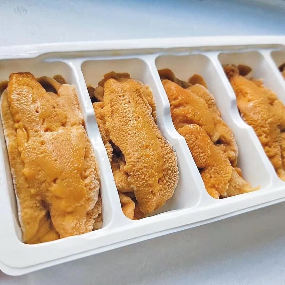 現貨 馬糞海膽真空包0g 鑫魚食舖 智利海膽 海膽 馬糞海膽 澎湖海膽 越南海膽 海膽真空包 蝦皮購物