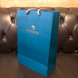 The Singleton 蘇格登威士忌12年 空酒盒 空紙盒 禮盒  禮物盒 收納盒～附紙袋 禮品袋 禮物袋 手提袋 #4