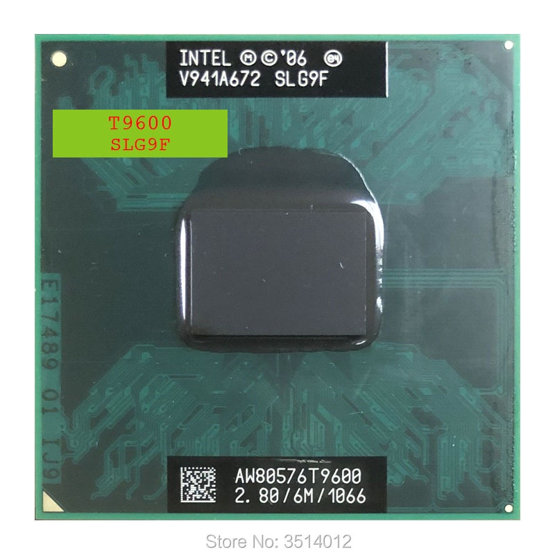 【現貨商品】 Intel Core 2 Duo T9600 SLG9F SLB47 2.8 GHz 雙核雙線 CPU 處