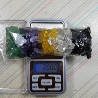 開運風水 天然五色石 淨化消磁 招好運 #390