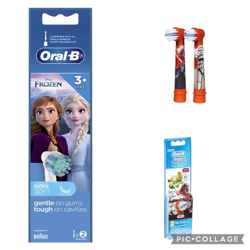 [汪汪go]澳洲代購正版OralB歐樂B兒童電動牙刷頭EB10