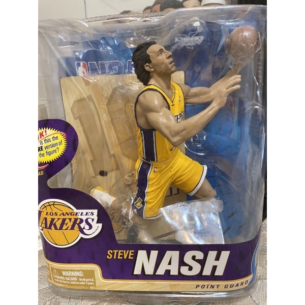 NBA STEVE NASH 湖人黃衫/麥法蘭公仔系列