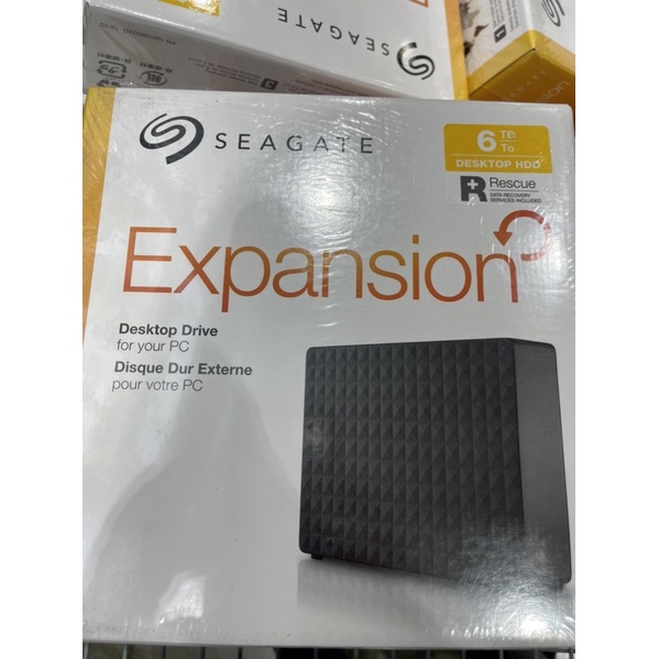 新古品 Seagate 新黑鑽6TB USB3.0 3.5吋外接硬碟