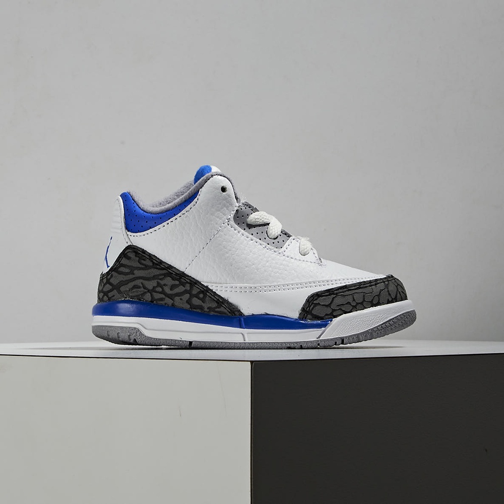 Nike JORDAN 3 RETRO (TD) 小童 白藍 喬丹 運動 休閒 籃球鞋 832033-145