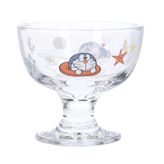 未來百貨 廚房、餐具系列 - 哆啦A夢 享受夏天款 玻璃甜點杯