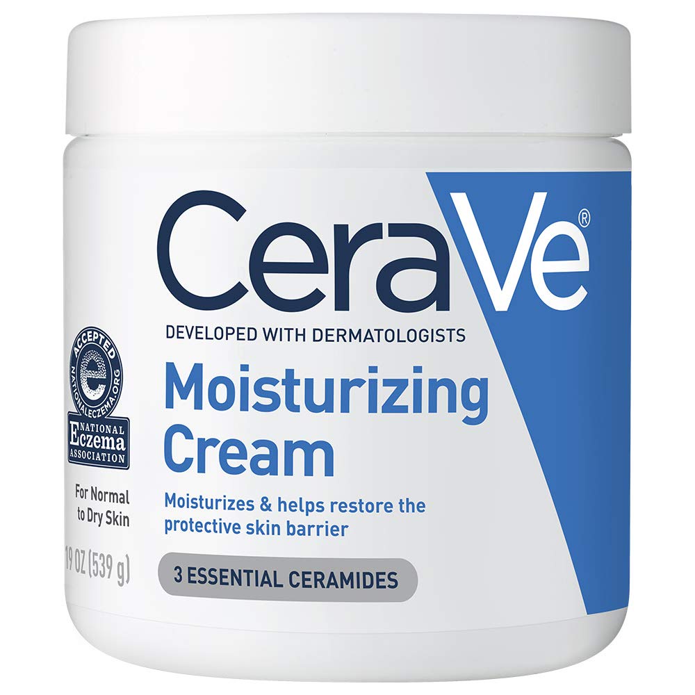 【蓋亞美舖】現貨 美國 CeraVe Cream 臉部身體保濕滋潤乳霜 玻尿酸潤澤  (19oz) 539g