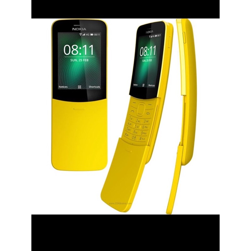 現貨 NOKIA 8110 4G 香蕉機復刻版(黃色)