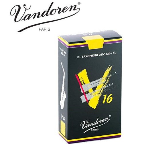 Vandoren竹片V16 深綠盒 中音薩克斯風2號半 2.5 竹片（10片/盒）Alto Sax【型號：SR7025】