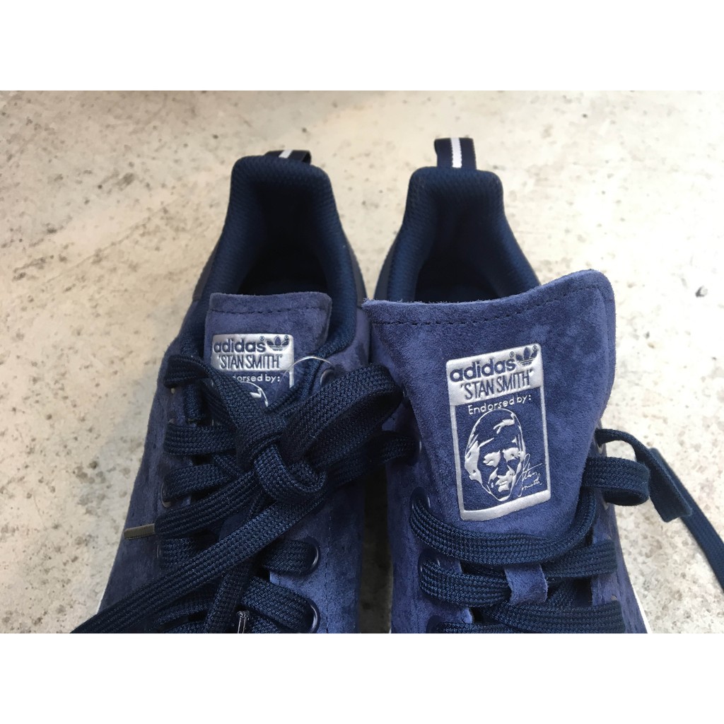 (現貨)【美國代購】Adidas深藍色 麂皮Stan Smith