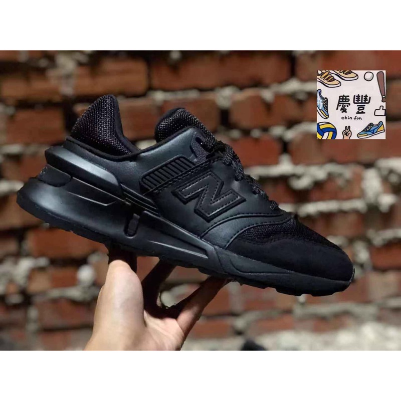 大罐體育👟new balance 997S MS997LOP男女 全黑D楦 寬楦 慢跑鞋 休閒 警察鞋👮‍♀️