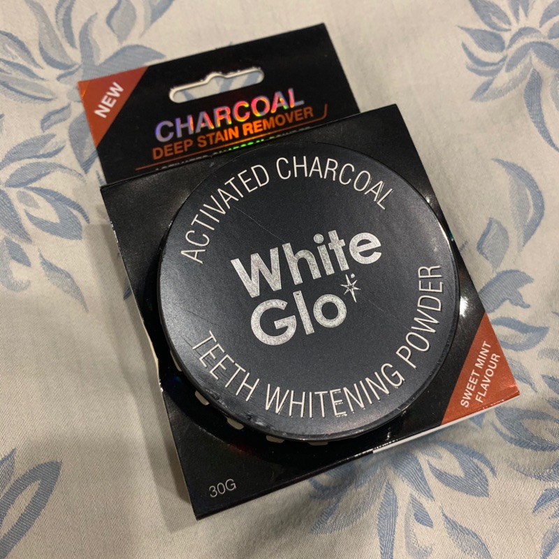 White Glo Charcoal 潔牙粉