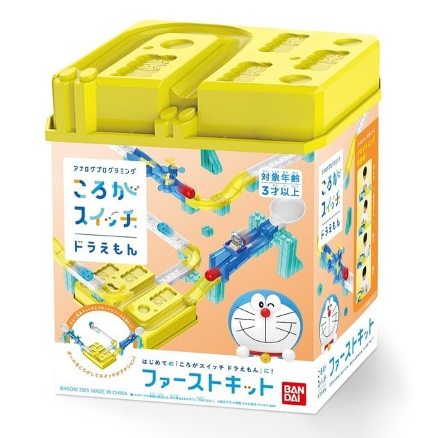 [現貨]日本正版🇯🇵BANDAI 哆啦A夢 軌道球積木 哆啦A夢 秘密道具 軌道積木 First Kit 益智玩具