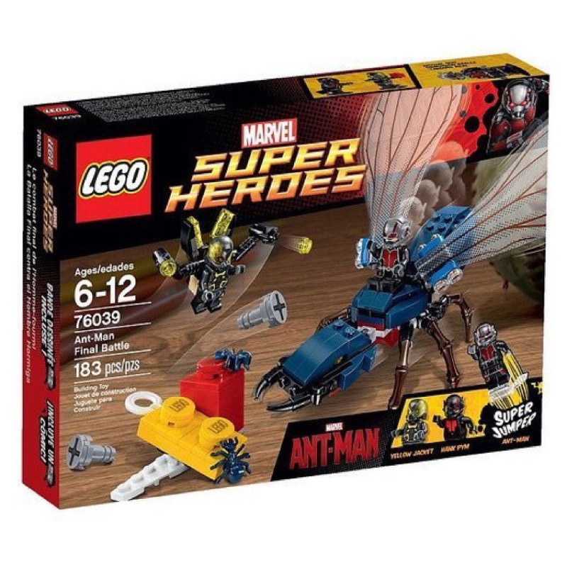 《Brick Factory》"特價中"樂高 LEGO 76039 超級英雄 一代 蟻人 已絕版 全新未拆 黃蜂人