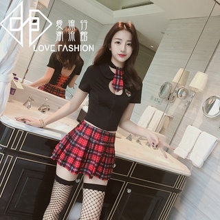 初戀情人 爆乳英倫學生服👙妡妡情趣👙 A069 角色扮演 日式 旗袍 制服 情趣 透明 性感 睡衣 內衣 情趣服裝