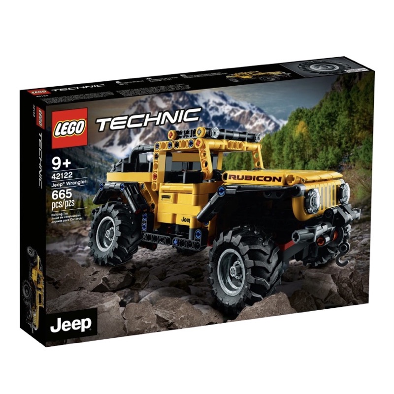 LEGO 樂高 42122 Jeep Wrangler 科技系列 TECHNIC