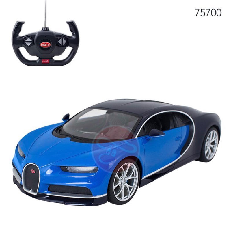 【露天蝦皮便宜免運】 1:14 布加迪Bugatti Chiron新款全新原廠授權RASTAR遙控車