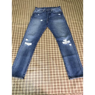 LEVI’S 501CT TAPERED 水洗破壞牛仔褲
