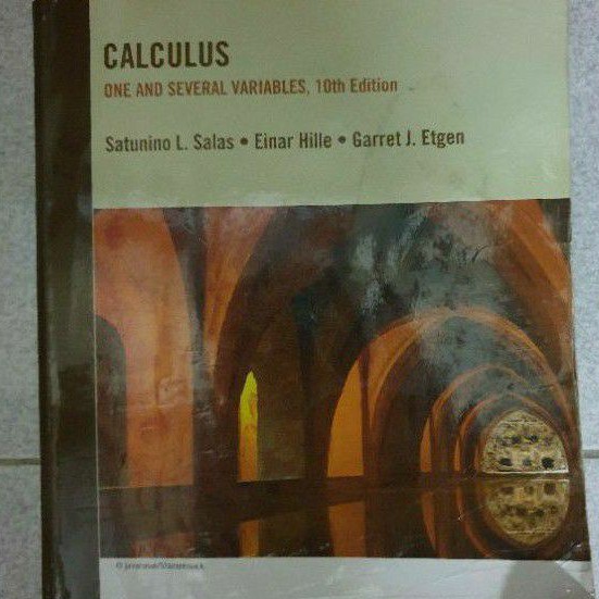 微積分 Calculus, one and several variables, 10th edition Salas