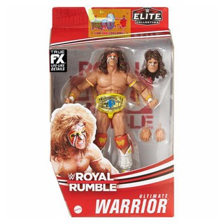 ☆阿Su倉庫☆WWE Ultimate Warrior Royal Rumble Elite 終極戰士精華版人偶附腰帶