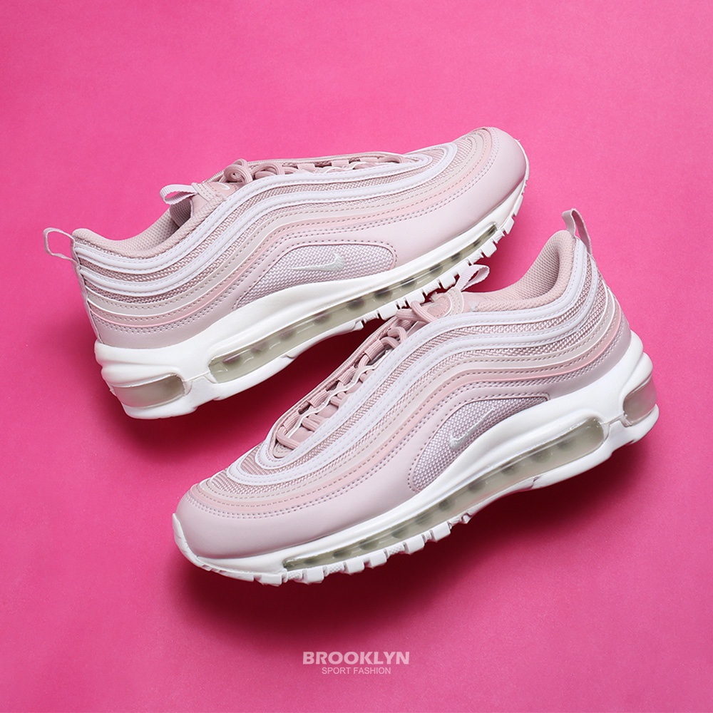 NIKE 慢跑鞋 W AIR MAX 97 淡粉紅 全氣墊 女 (布魯克林) DH8016-600