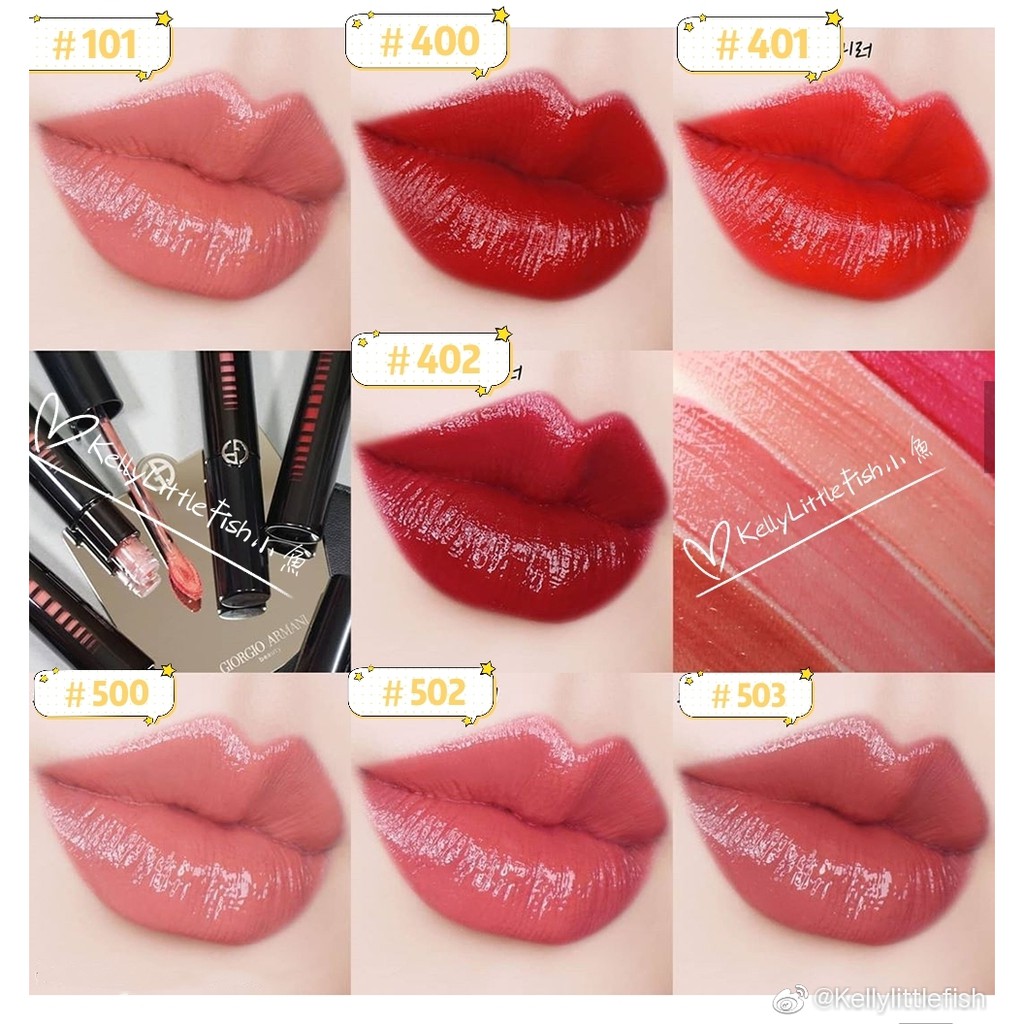 giorgio armani lip lacquer