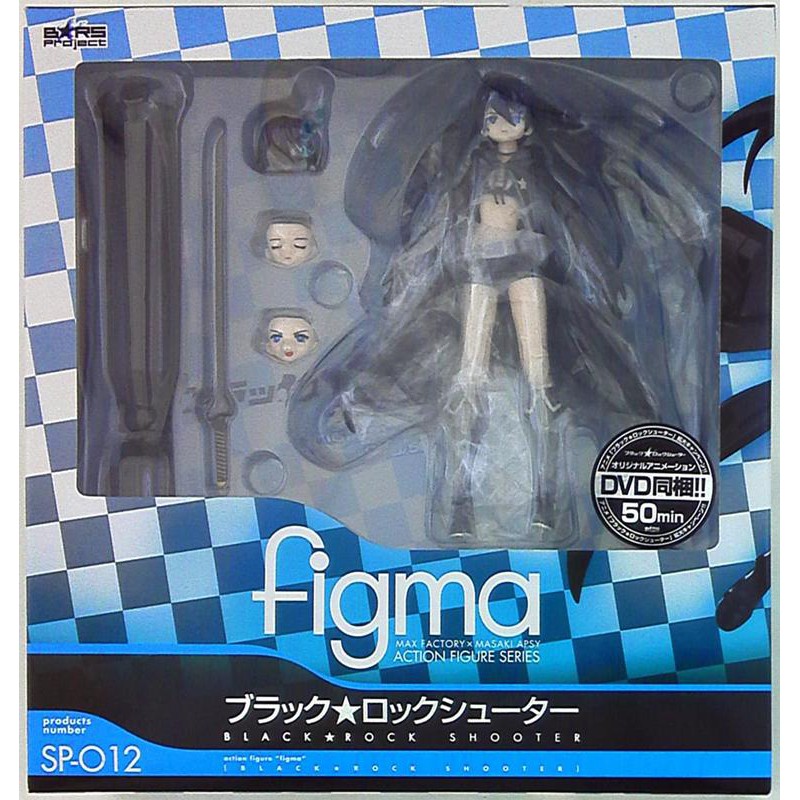 現貨 日版 figma sp-012 黑岩射手 BRS 初回 限定版 附 OVA 可動