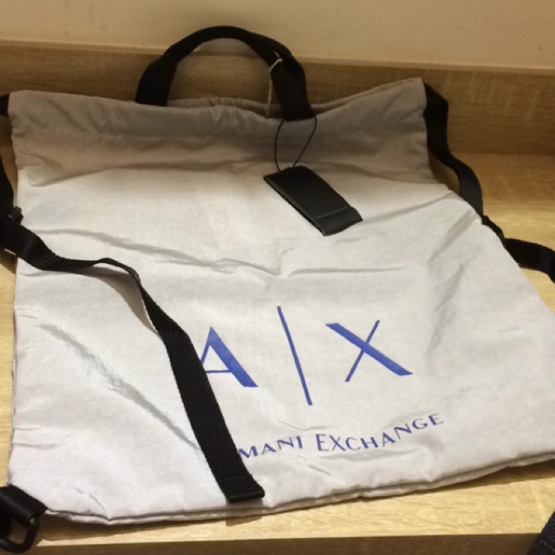 阿瑪尼-AX(ARMANI EXCHANGE)後背包束口袋