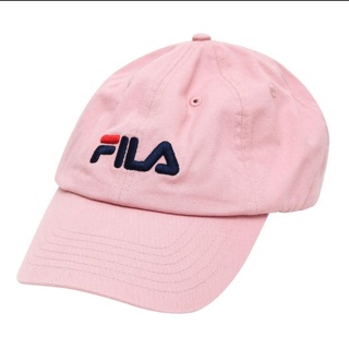 全新 FILA 老帽 棒球帽（粉色）夏日遮陽 網美少女