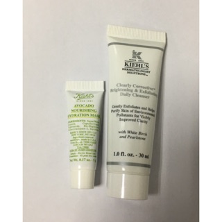 KIEHL'S 契爾氏 金盞花植物精華潔面泡泡凝露 金盞花植物精華化妝水 鐳射極淨白保濕水凝凍 冰河保濕機能水