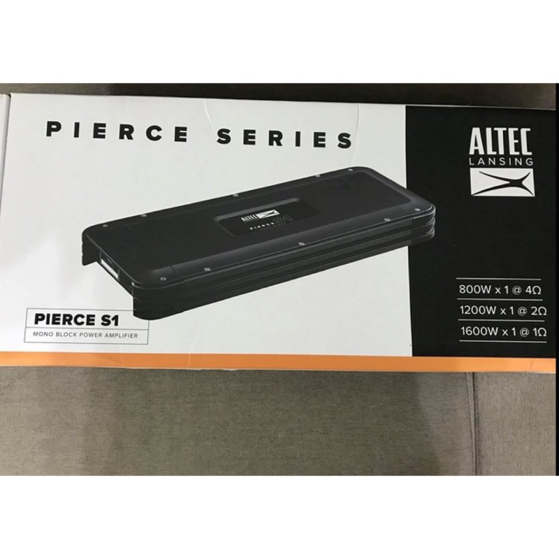 現貨出清價全新品Altec PIERCE S1旗艦級 S1 單聲道重低音專用擴大機 D類