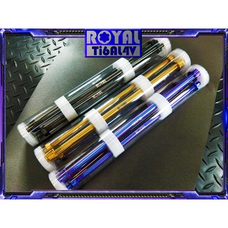 【瘋螺絲】ROYAL鈦合金輪芯★六代勁戰 Force2.0 Nmax 前輪芯 吊架芯 輪芯組 64正鈦輪芯★五色可選