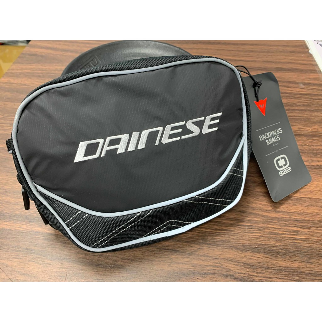 【松部品】義大利 Dainese Waist Bag Stealth 腰包 OGIO 透氣 收納 輕便 反光條 黑