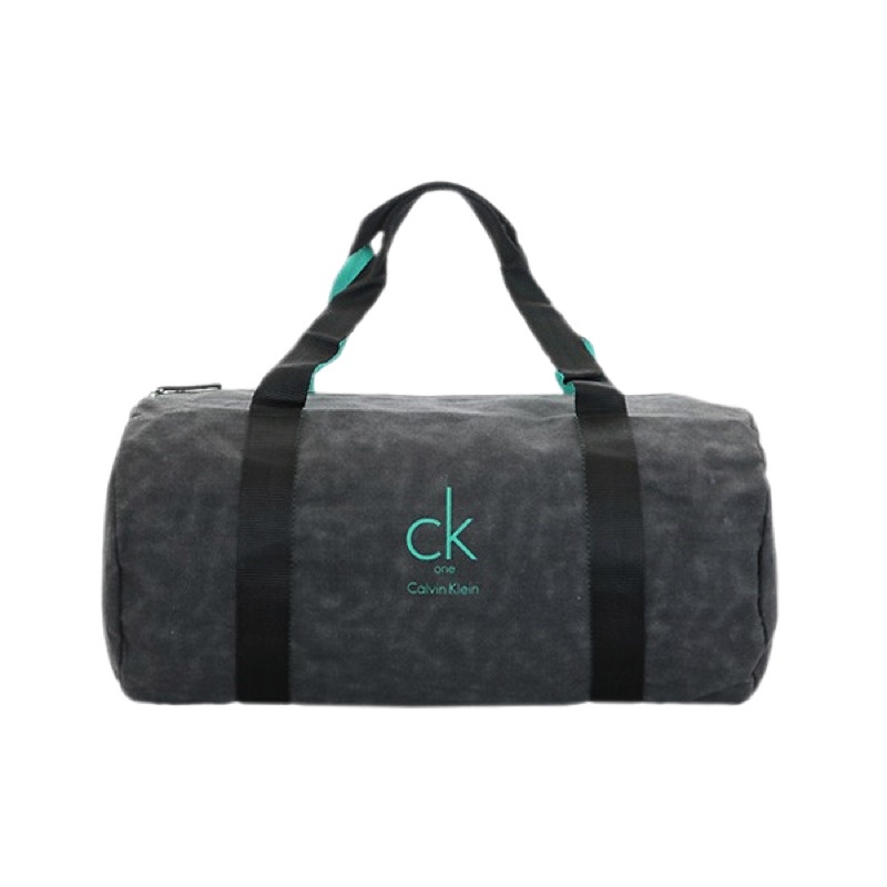 CK 時尚旅行包/旅行袋/帆布旅行袋 / 運動提袋 (黑綠)