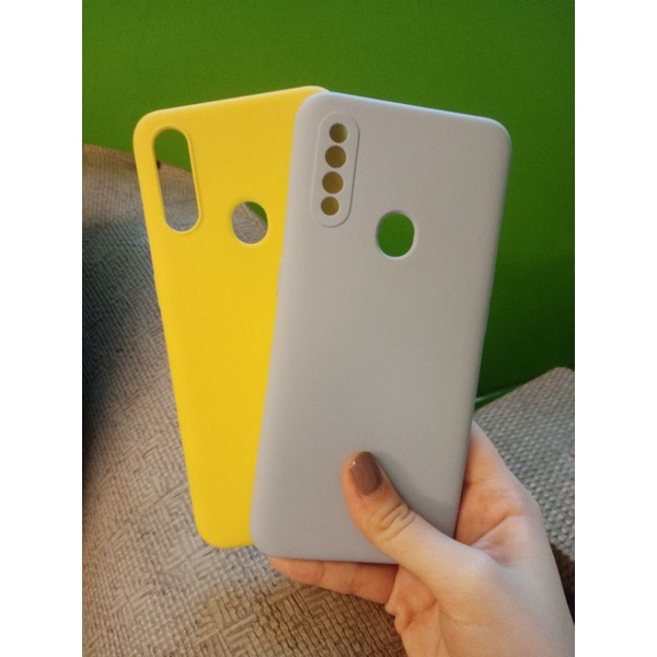 二手商品🔸oppo a31 2020手機殼 保護殼  素色手機殼 黃色/藍色手機殼
