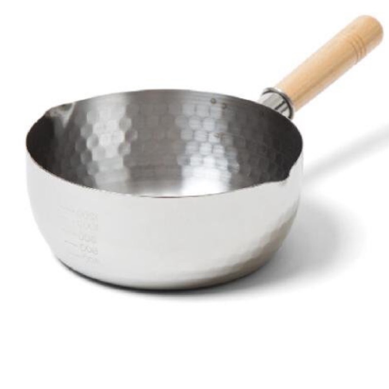 日本製吉川yoshikawa不鏽鋼雪平鍋 16cm不鏽鋼單手鍋 片手鍋 單柄鍋