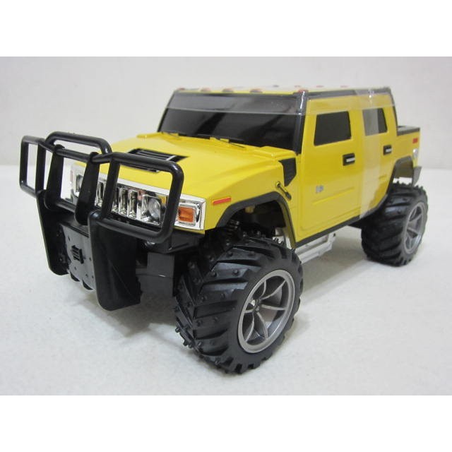 【KENTIM 玩具城】1:14(1/14)全新HUMMER H2 SUT黃色貨卡悍馬授權RASTAR遙控車