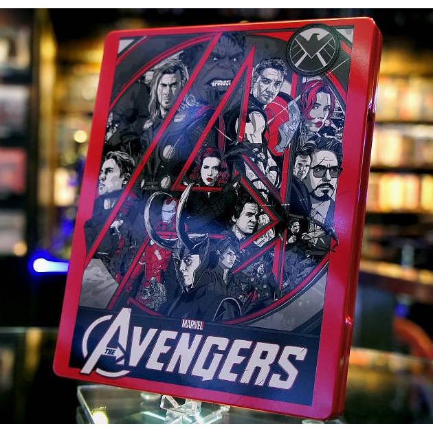 【BD藍光】復仇者聯盟：MONDO X 彩色PET限量鐵盒版(台灣繁中字幕)The Avengers