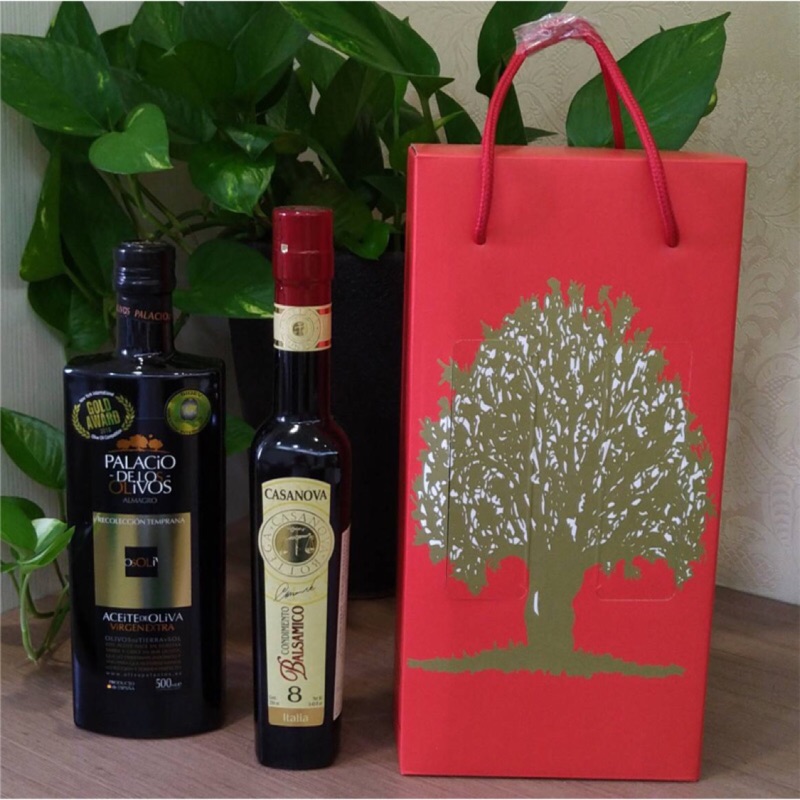 禮盒西班牙普羅西歐特級初榨橄欖油500ml 義大利卡薩諾瓦casanova8年陳年紅葡萄醋250ml團購私議 蝦皮購物