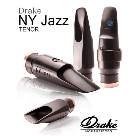 §唐川音樂§【DRAKE New York 系列 Jazz Tenor 次中音薩克斯膠木吹嘴】(美國製)