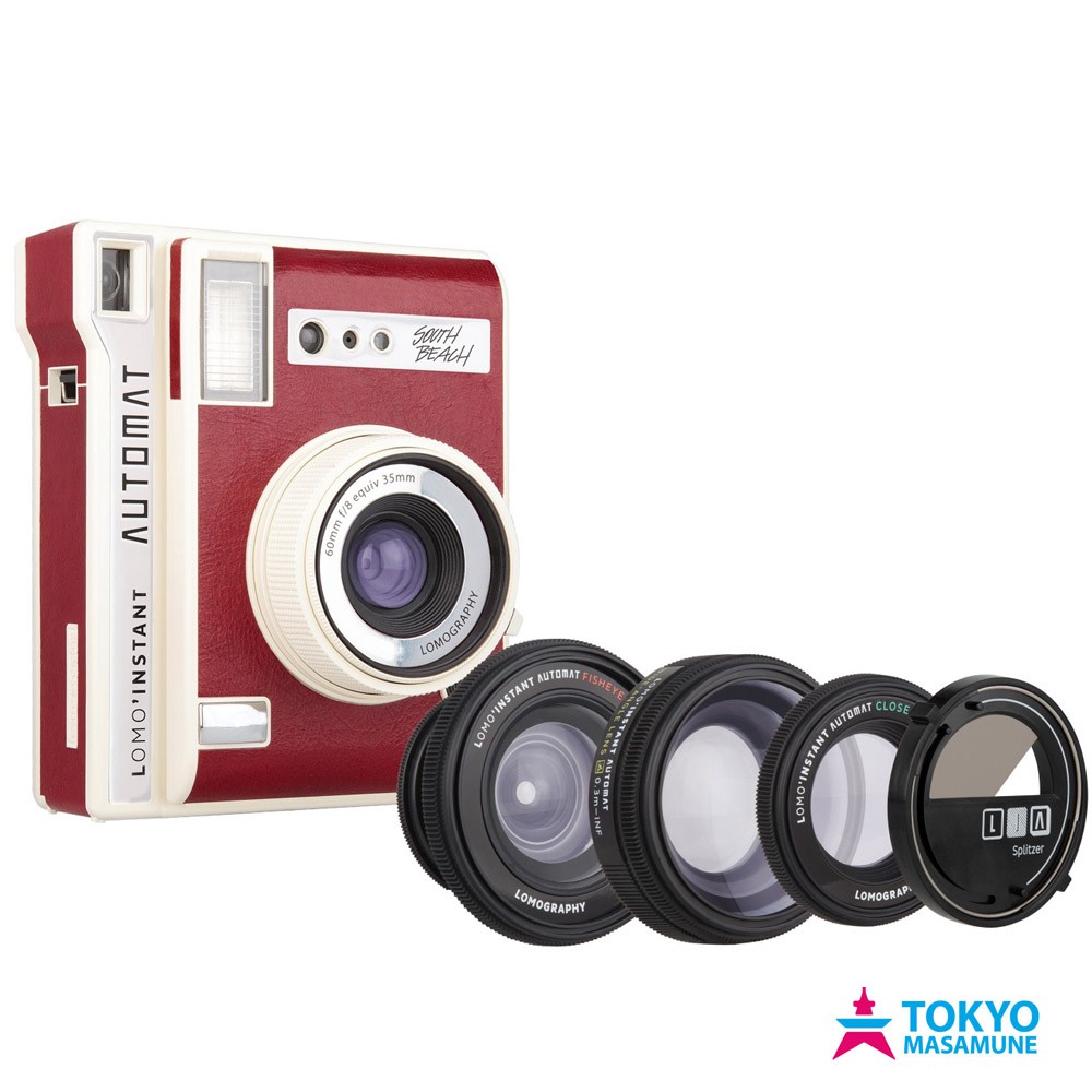 Lomo'Instant Automat 系列 拍立得 相機 South Beach 連鏡頭套裝 三鏡組