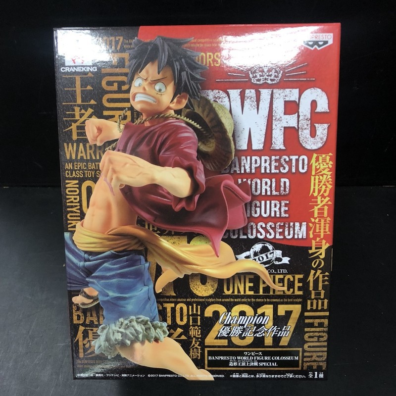 全新未拆 正版 代理版 海賊王 BWFC 世界大賽 造型王 頂上決戰 SP 特別款 魯夫