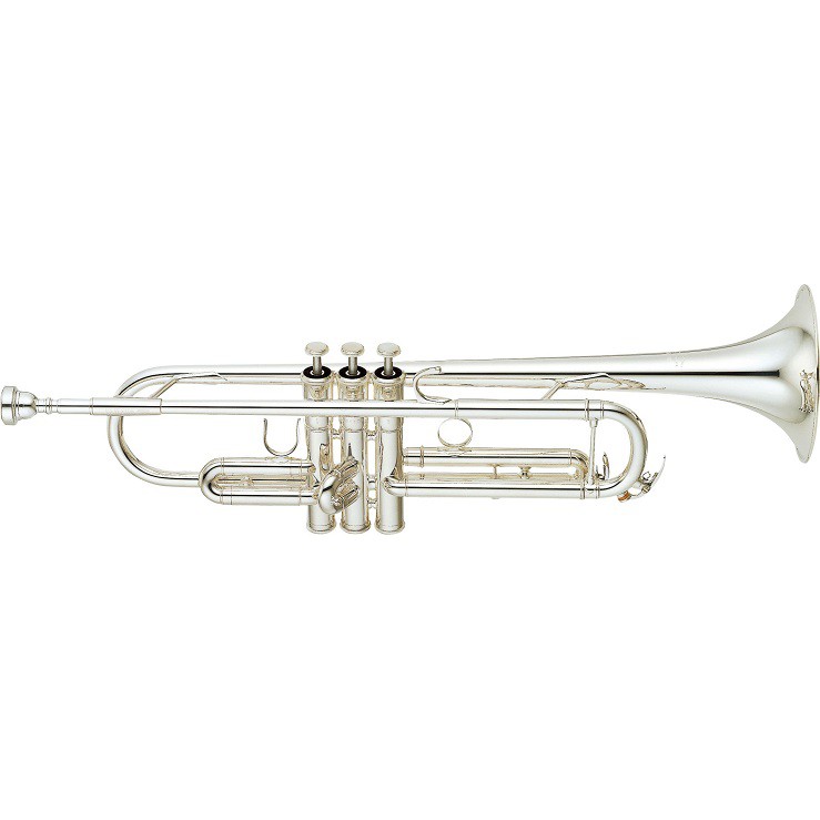 亞洲樂器 YAMAHA YTR-6335S Trumpet 鍍銀 小喇叭、Bb 調小號、揚聲管: 黃銅, 表面: 鍍銀