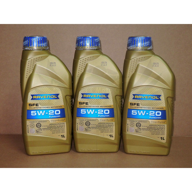 《TT油品》Ravenol 日耳曼 SFE 5W20【中高階】來源明確【公司貨】SP認證 FOCUS KUGA