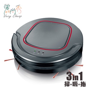 【臺灣出貨】松騰 掃地機器人285G 掃地機器人 樂嫚妮 臺灣製 外銷德國 掃地吸塵擦地 三合一 麗尚秀【U005】