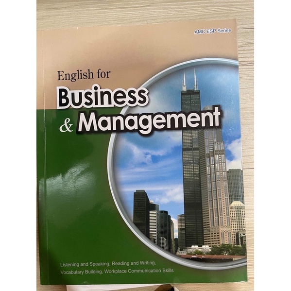 ENGLISH FOR BUSINESS MANAGEMENT
