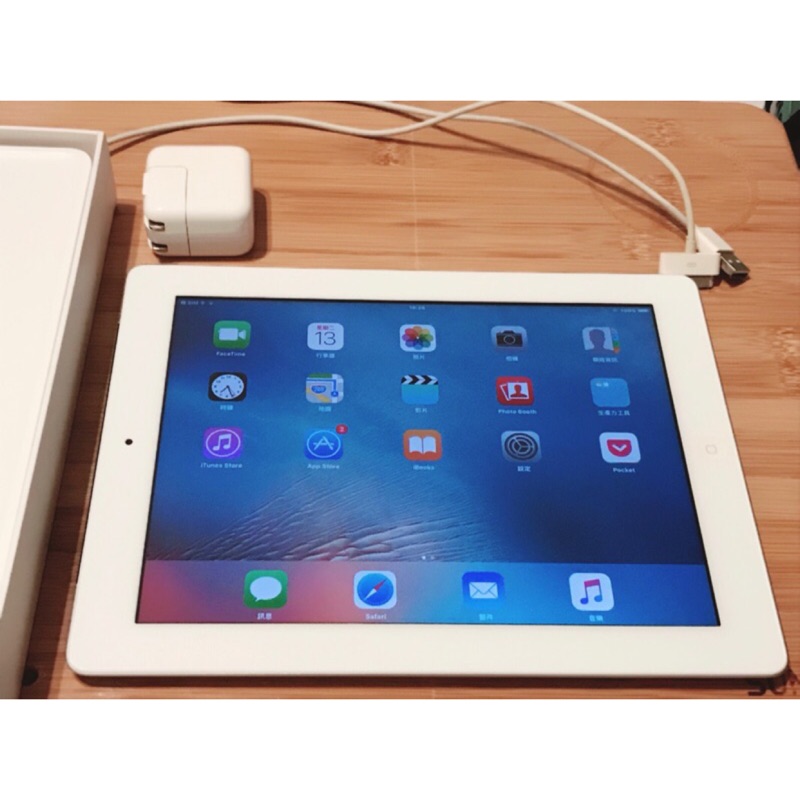 iPad2代 白色WIFI+LTE版 16G（限Adobola下標）
