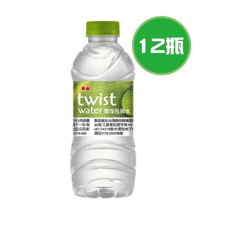 泰山 Twist Water 環保包裝水 12瓶(330ml/瓶)