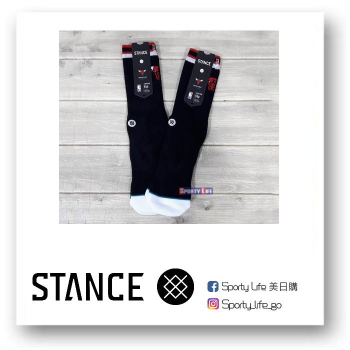 【SL美日購】STANCE NBA CORE COLOR CASUAL SOCKS 公牛 襪子 籃球襪 喬丹 飛人