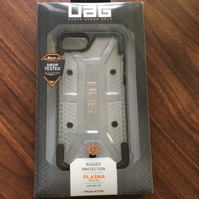 UAG 軍規防摔殼 透明色 iphone8/7/6s適用 （非iphone11 iphone12 pro 非犀牛盾)